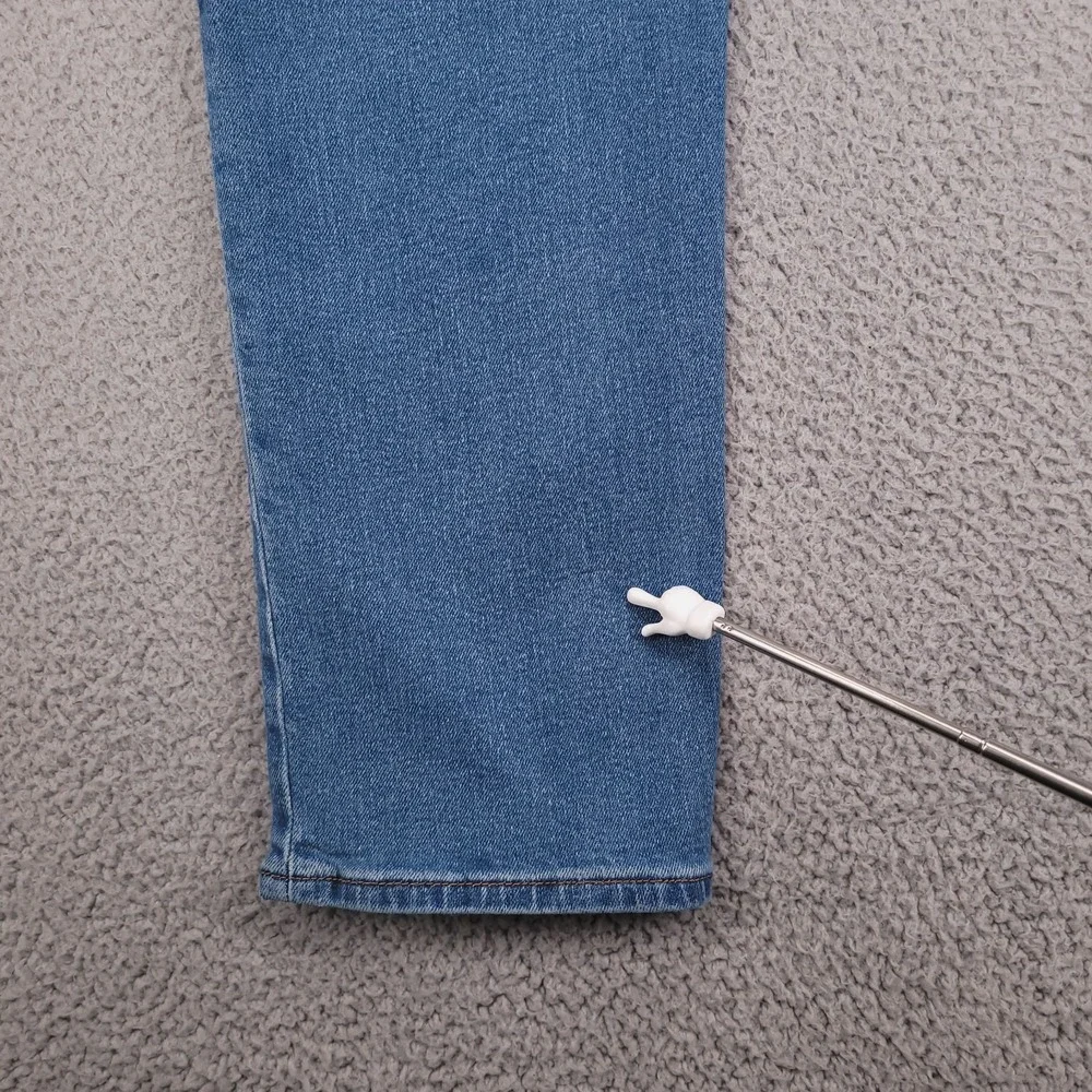 LEVIS Jeans Size 31 Wedgie Straight High Rise Button Fly Stretch Denim